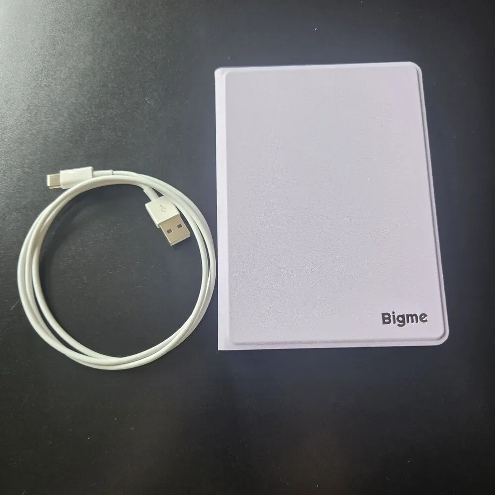 Bigme B6 Color [Green]+Lilac Magnetic Case Bundle, E-Ink eReader Tablet 4G+64G